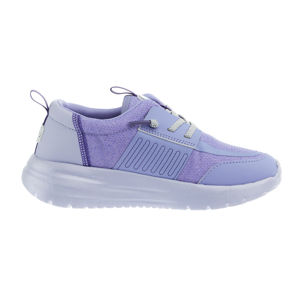 Hey Dude Sirocco Play Youth Pastel Ombre Lilac Casual Shoe